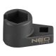 NEO TOOLS Lambdaszonda kulcs 22mm, rövid 25 év garanciával 11-204
