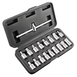   NEO TOOLS OLAJLEERESZTŐ KULCSKÉSZLET 18db 3/8" 25 év garanciával 11-235