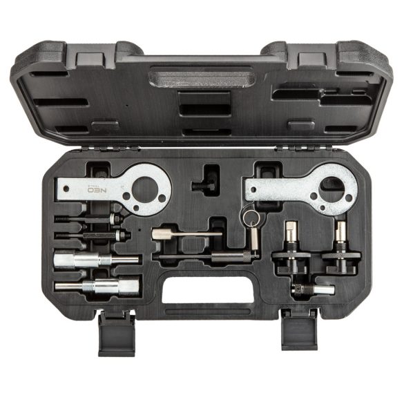 NEO TOOLS Vezérműtengely blokkoló készlet, Fiat/GM dízelmotorokhoz 11-323
