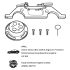 NEO TOOLS Vezérműtengely blokkoló készlet, Opel benzin és dízelmotorok 11-331