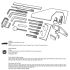 NEO TOOLS Vezérműtengely blokkoló készlet, Mazda/Ford benzin és dízelmotorok 11-333