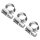 NEO TOOLS Tömlőbilincs 8-12/9mm, W4, 3db 11-400