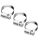 NEO TOOLS Tömlőbilincs 12-20/9mm, W4, 3db 11-402