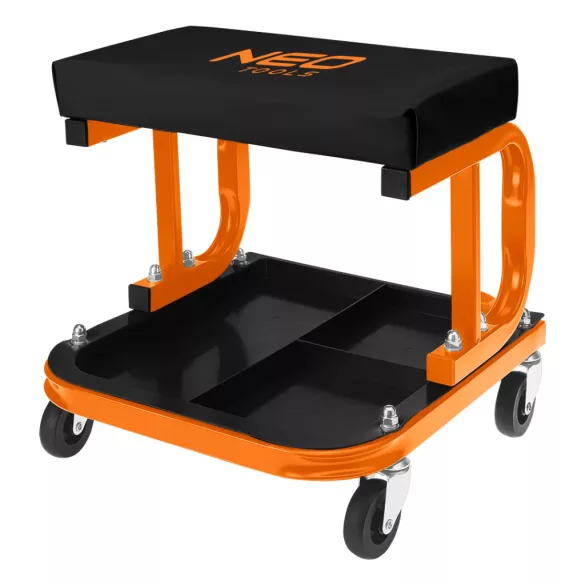 NEO TOOLS Szerelőszék, szerszámos polccal 11-604