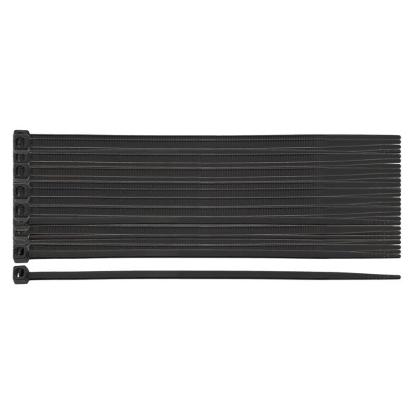 NEO TOOLS Kábelkötegelő, gyorskötöző, EXTREME, UV álló, fekete, 2,5x80mm, 100db/cs 01-620