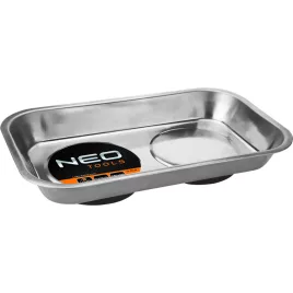   NEO TOOLS Mágneses tál 245x145mm, rozsdamentes 25 év garanciával 11-614