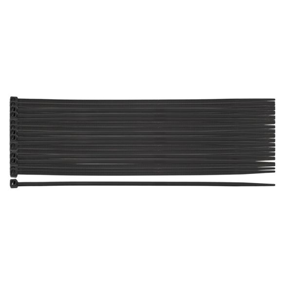NEO TOOLS Kábelkötegelő, gyorskötöző, EXTREME, UV álló, fekete, 2,5x100mm, 100db/cs 01-621