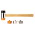 NEO TOOLS Cserélhető fejű kalapács 660 g/45mm 11-636