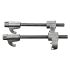 NEO TOOLS Rugóösszehúzó készlet, menetes, 30mm kovácsolt 3 körmös, 2db 11-808