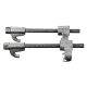 NEO TOOLS Rugóösszehúzó készlet, menetes, 30mm kovácsolt 3 körmös, 2db 11-808