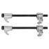NEO TOOLS Rugóösszehúzó készlet, menetes, 30mm kovácsolt 3 körmös, 2db 11-808