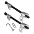 NEO TOOLS Rugóösszehúzó készlet, menetes, 30mm kovácsolt 3 körmös, 2db 11-808