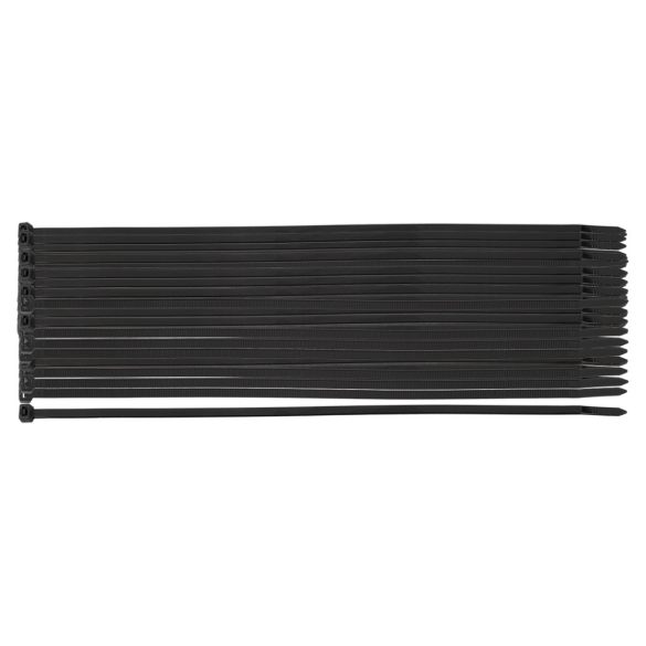 NEO TOOLS Kábelkötegelő, gyorskötöző, EXTREME, UV álló, fekete, 3,6x150mm, 100db/cs 01-626