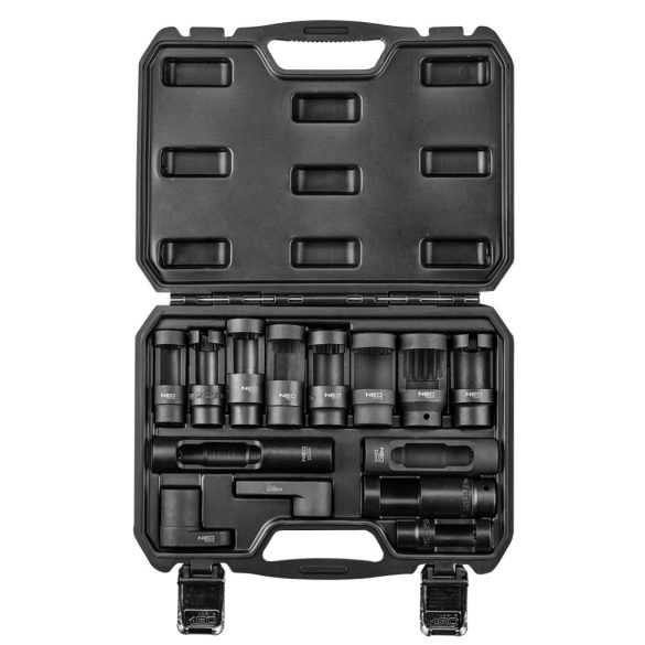 NEO TOOLS Injektor és lambdaszonda szerelő készlet, 14db 11-880