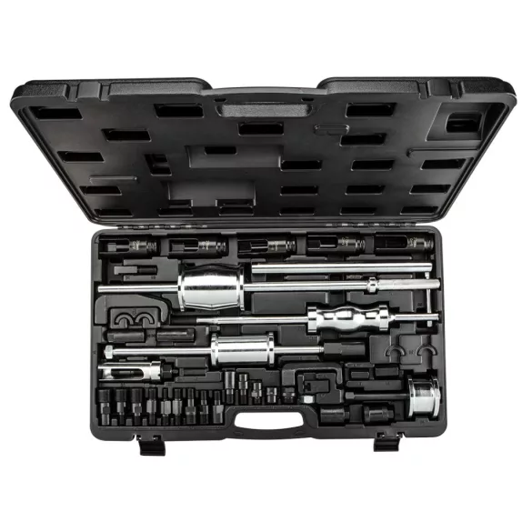 NEO TOOLS Befecskendezőfej kihúzó készlet csúszó kalapáccsal 11-884