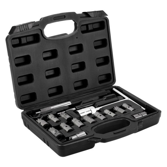NEO TOOLS Injektoraljzat maró és tisztító készlet, 17db-os 11-885