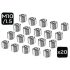 NEO TOOLS MENETJAVÍTÓ BETÉT M10, 20db 11-908