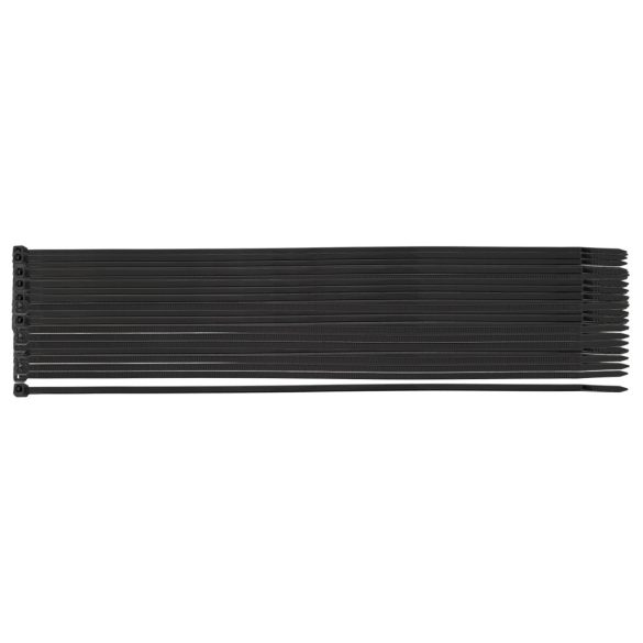 NEO TOOLS Kábelkötegelő, gyorskötöző, EXTREME, UV álló, fekete, 3,6x300mm, 100db/cs 01-630