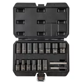   NEO TOOLS Dugókulcskészlet, sérült fejű csavarokhoz 16db 1/2”, 8, 10, 11, 12, 13, 14, 15, 16, 17, 19, 21, 22, 24, 27mm 11-920