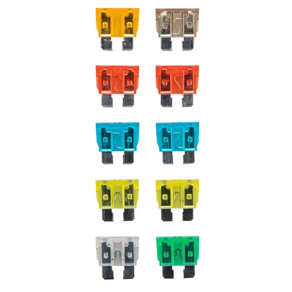 NEO TOOLS Gépkocsi biztositék készlet, 10db 11-991
