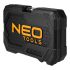 NEO TOOLS Gépi Dugókulcskészlet 1/2" 10db HOSSZÚ 10-24 CR-MO 12-107