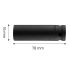 NEO TOOLS Hosszú Gépi dugókulcs 1/2", 16mm, Cr-Mo 12-316