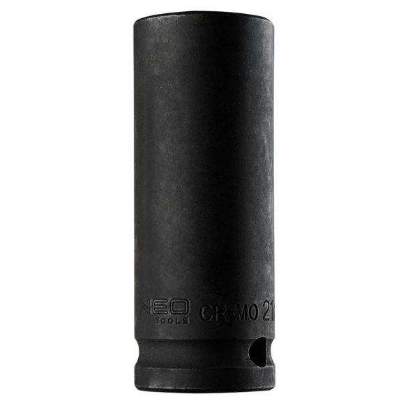 NEO TOOLS Hosszú Gépi dugókulcs 1/2", 21mm, Cr-Mo 12-321