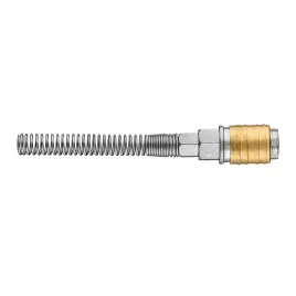   NEO TOOLS Pneumatikus gyorscsatlakozó, tömlővéges, védőrugós 6mm 12-601