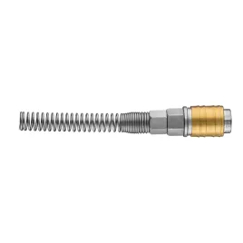   NEO TOOLS Pneumatikus gyorscsatlakozó, tömlővéges, védőrugós 8mm 12-602