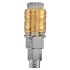 NEO TOOLS Pneumatikus gyorscsatlakozó, tömlővéges, védőrugós 8mm 12-602