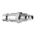 NEO TOOLS Pneumatikus gyorscsatlakozó ellendarab, 6mm tömlővéges, védőrugós 12-605