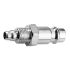 NEO TOOLS Pneumatikus gyorscsatlakozó ellendarab, 6mm tömlővéges, védőrugós 12-605