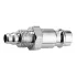 NEO TOOLS Pneumatikus gyorscsatlakozó ellendarab, 6mm tömlővéges, védőrugós 12-605