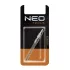NEO TOOLS Pneumatikus gyorscsatlakozó ellendarab, 6mm tömlővéges, védőrugós 12-605
