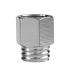 NEO TOOLS Pneumatikus gyorscsatlakozó ellendarab, 8mm tömlővéges, védőrugós 12-606