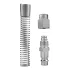 NEO TOOLS Pneumatikus gyorscsatlakozó ellendarab, 8mm tömlővéges, védőrugós 12-606