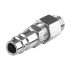 NEO TOOLS Pneumatikus gyorscsatlakozó ellendarab, 8mm tömlővéges, védőrugós 12-606