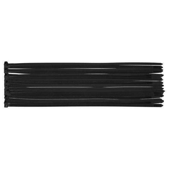 NEO TOOLS Kábelkötegelő, gyorskötöző, EXTREME, UV álló, fekete, 7,6x300mm, 50db/cs 01-639