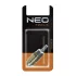 NEO TOOLS Pneumatikus gyorscsatlakozó, tömlővéges, 7mm 12-620