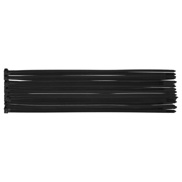 NEO TOOLS Kábelkötegelő, gyorskötöző, EXTREME, UV álló, fekete, 7,6x400mm, 50db/cs 01-640