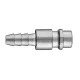 NEO TOOLS Pneumatikus gyorscsatlakozó ellendarab, tömlővéges, 7mm 12-625