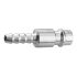 NEO TOOLS Pneumatikus gyorscsatlakozó ellendarab, tömlővéges, 7mm 12-625
