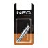 NEO TOOLS Pneumatikus gyorscsatlakozó ellendarab, tömlővéges, 7mm 12-625