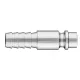 NEO TOOLS Pneumatikus gyorscsatlakozó ellendarab, tömlővéges, 10mm 12-627