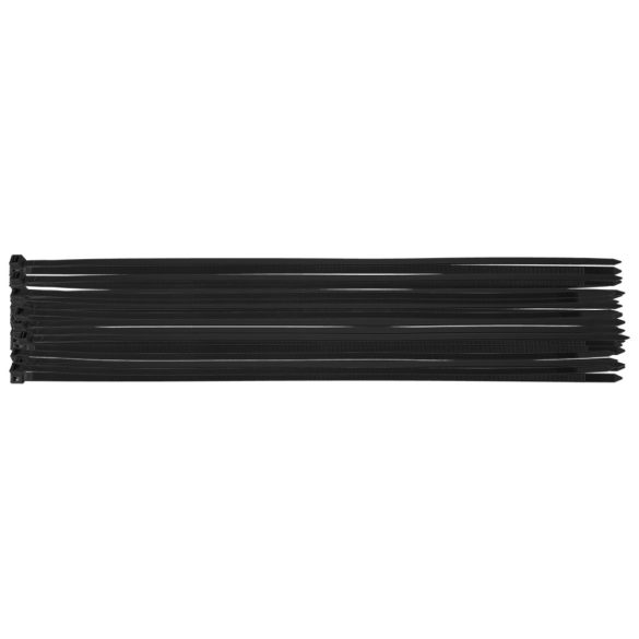 NEO TOOLS Kábelkötegelő, gyorskötöző, EXTREME, UV álló, fekete, 7,6x500mm, 50db/cs 01-641