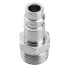 NEO TOOLS Pneumatikus csatlakozó ellendarab, 3/8" külsőmenetes 12-641