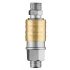NEO TOOLS Pneumatikus gyorscsatlakozó + ellendarab, 1/4" külsőmenet 12-645