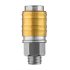 NEO TOOLS Pneumatikus gyorscsatlakozó + ellendarab, 1/4" külsőmenet 12-645