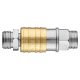 NEO TOOLS Pneumatikus gyorscsatlakozó + ellendarab, 3/8" külsőmenet 12-646