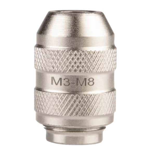NEO TOOLS Befogóadapter menetfúrókhoz, 1/4", M3-M8 12-904